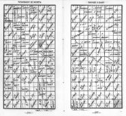Township 22 N. Range 3 E., North Central Oklahoma 1917 Oil Fields and Landowners